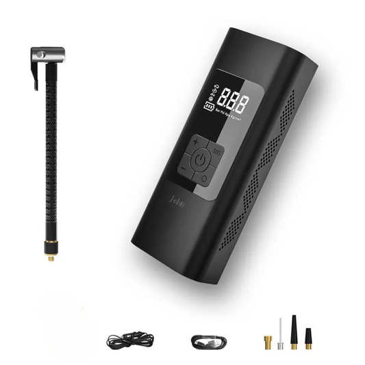 John Digital Wireless Portable Cordless Tyre Inflator Car Air Pump V1 Discontinued